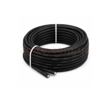 Кабель силиконовый черный 12 AWG 3.3 мм, бухта 100м.